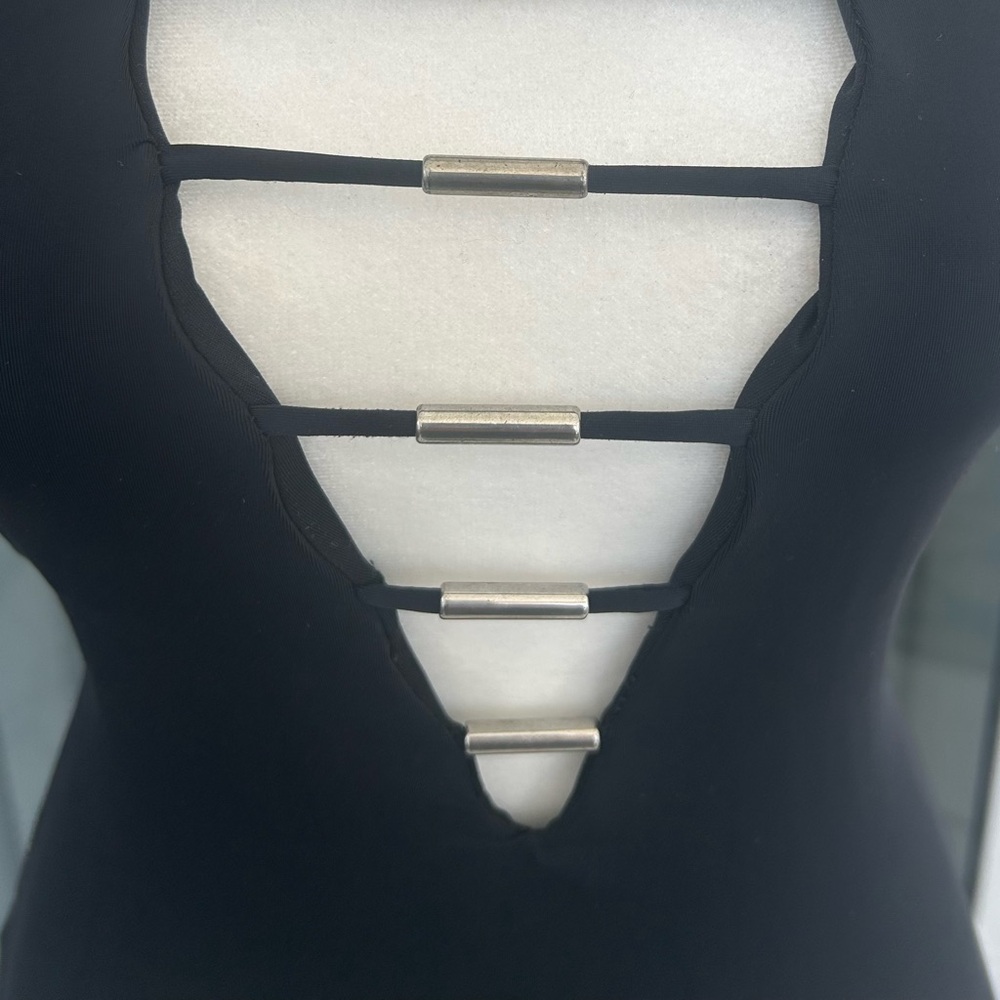 TiniBikini Plunging One Piece Swimsuit - Picture 6 of 7